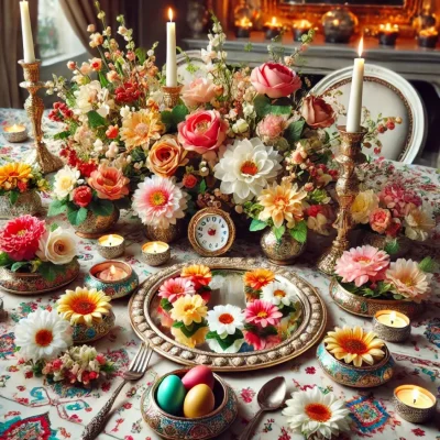 چیدمان سفره هفت‌ سین
